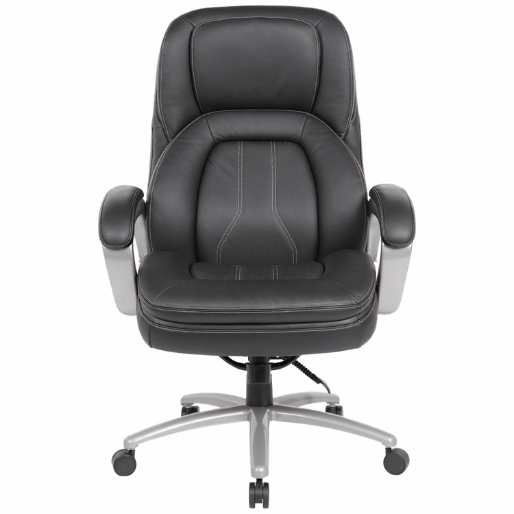 Hercules Heavy Duty Executive Office Chair – Black Leather