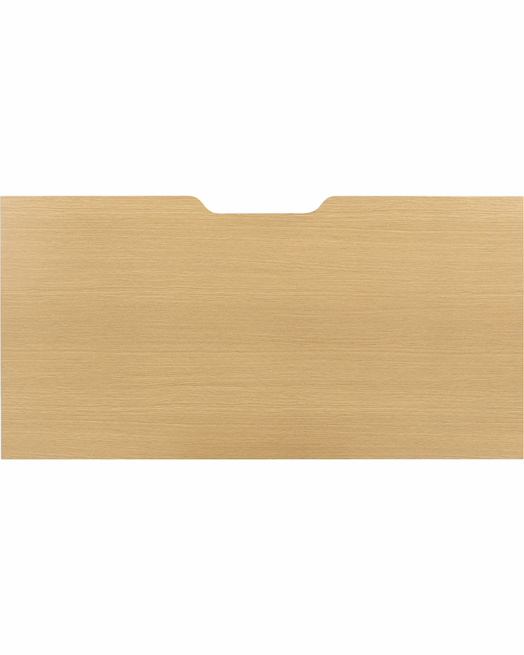 Summit Scallop Desk Top – No Cable Holes