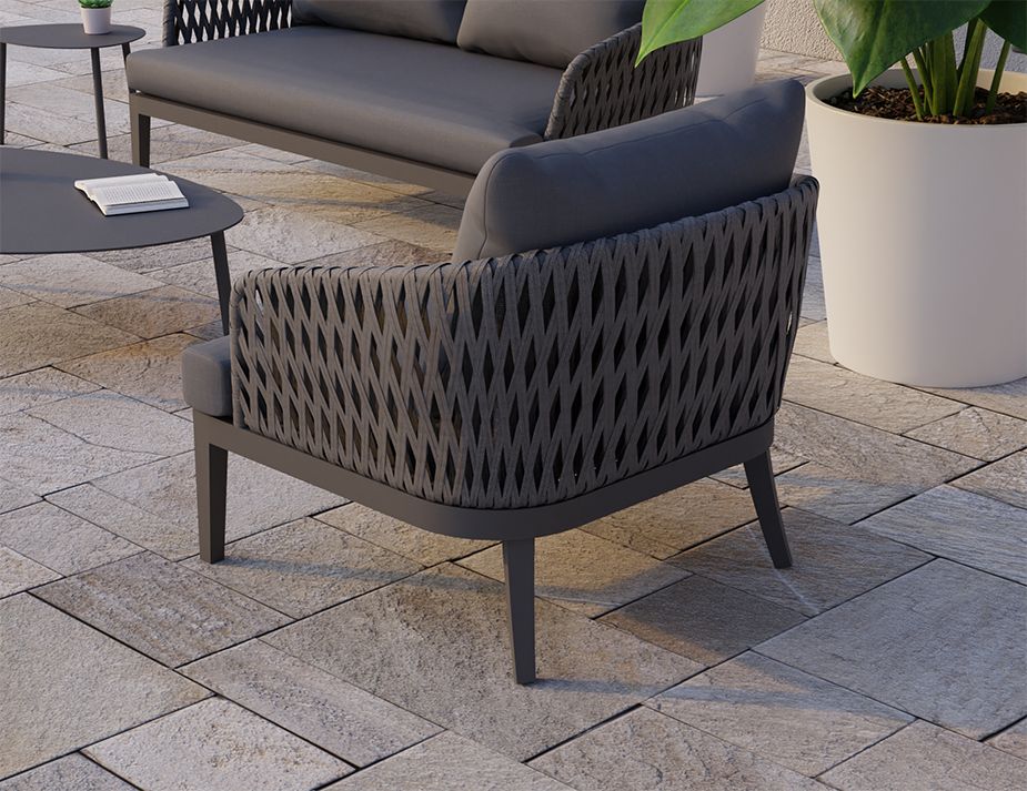 Alma Single Outdoor Lounge Chair