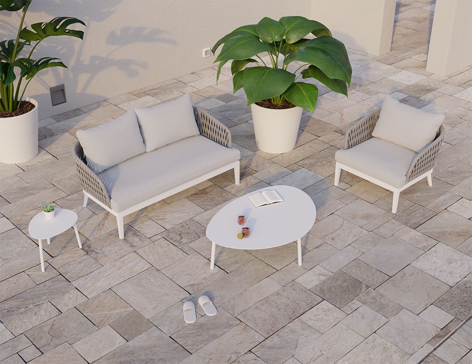 Alma Single Outdoor Lounge Chair