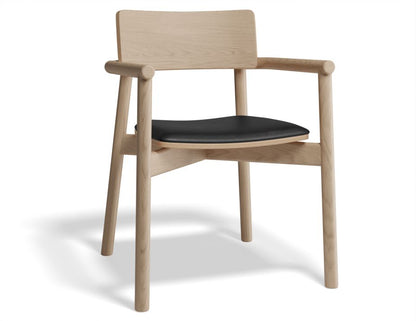 Andi with Pad and Fabric Cushion Armchair - Natural