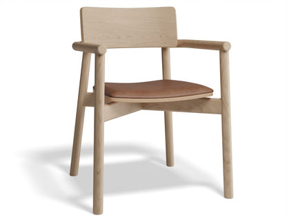 Andi with Pad and Fabric Cushion Armchair - Natural