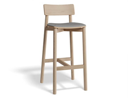 Andi Stool - Natural Finish with Pad