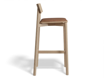 Andi Stool - Natural Finish with Pad