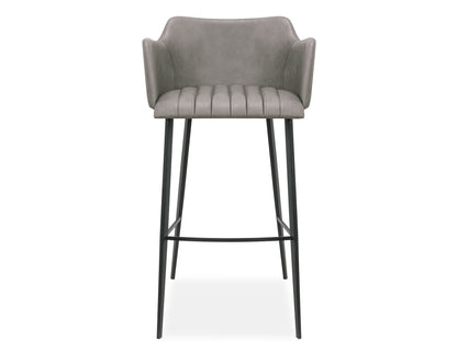 Andorra Bar Stool - Vintage Grey Seat