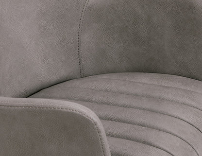 Andorra Bar Stool - Vintage Grey Seat