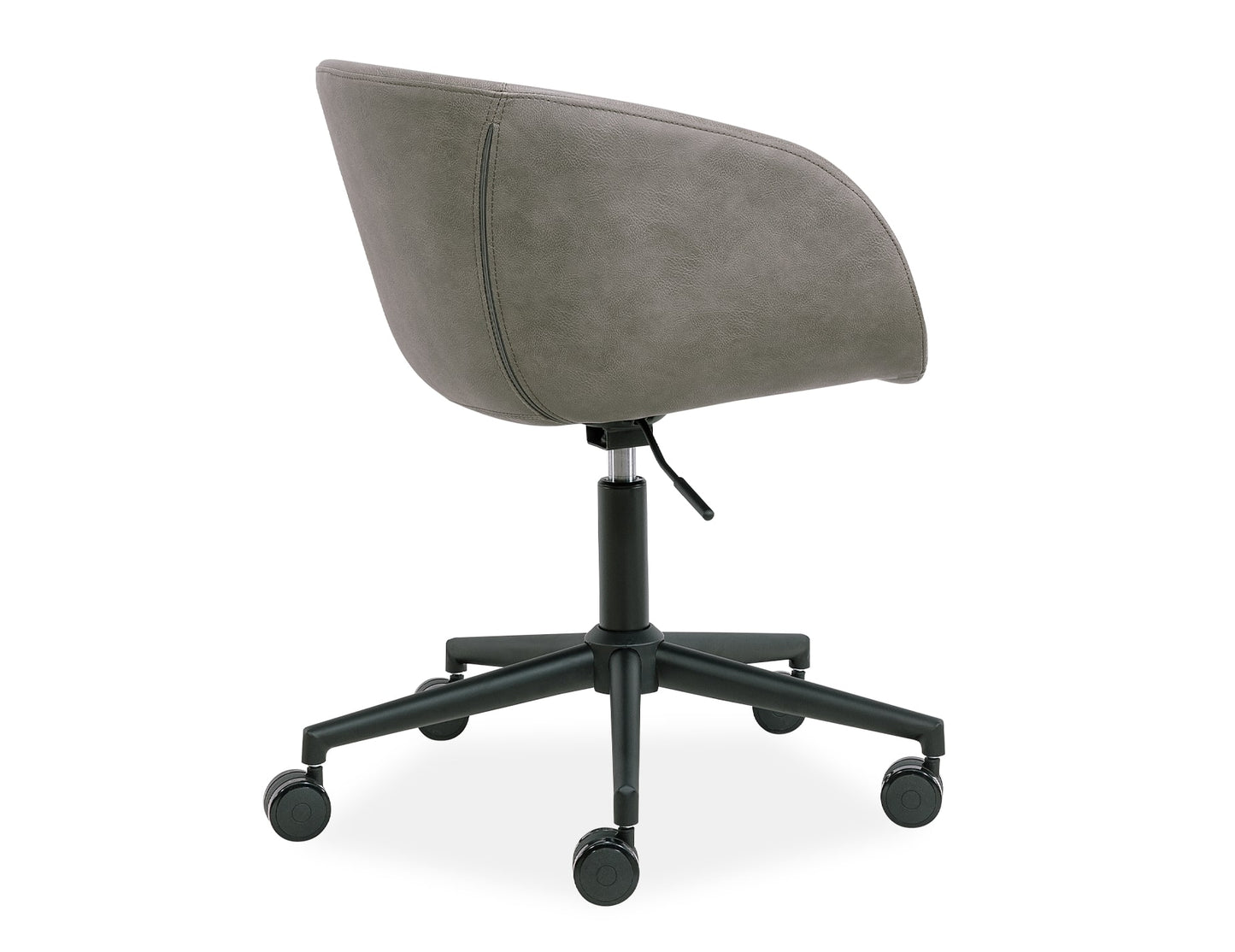 Andorra Tub Office Chair Vintage Grey Seat