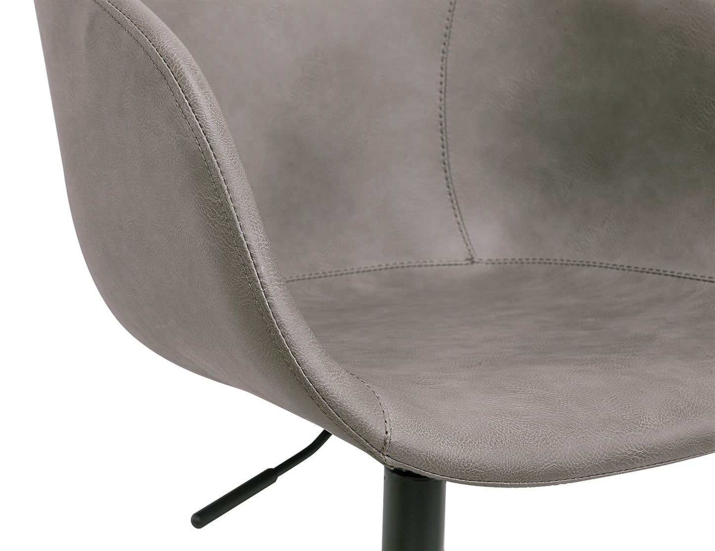 Andorra Tub Office Chair Vintage Grey Seat