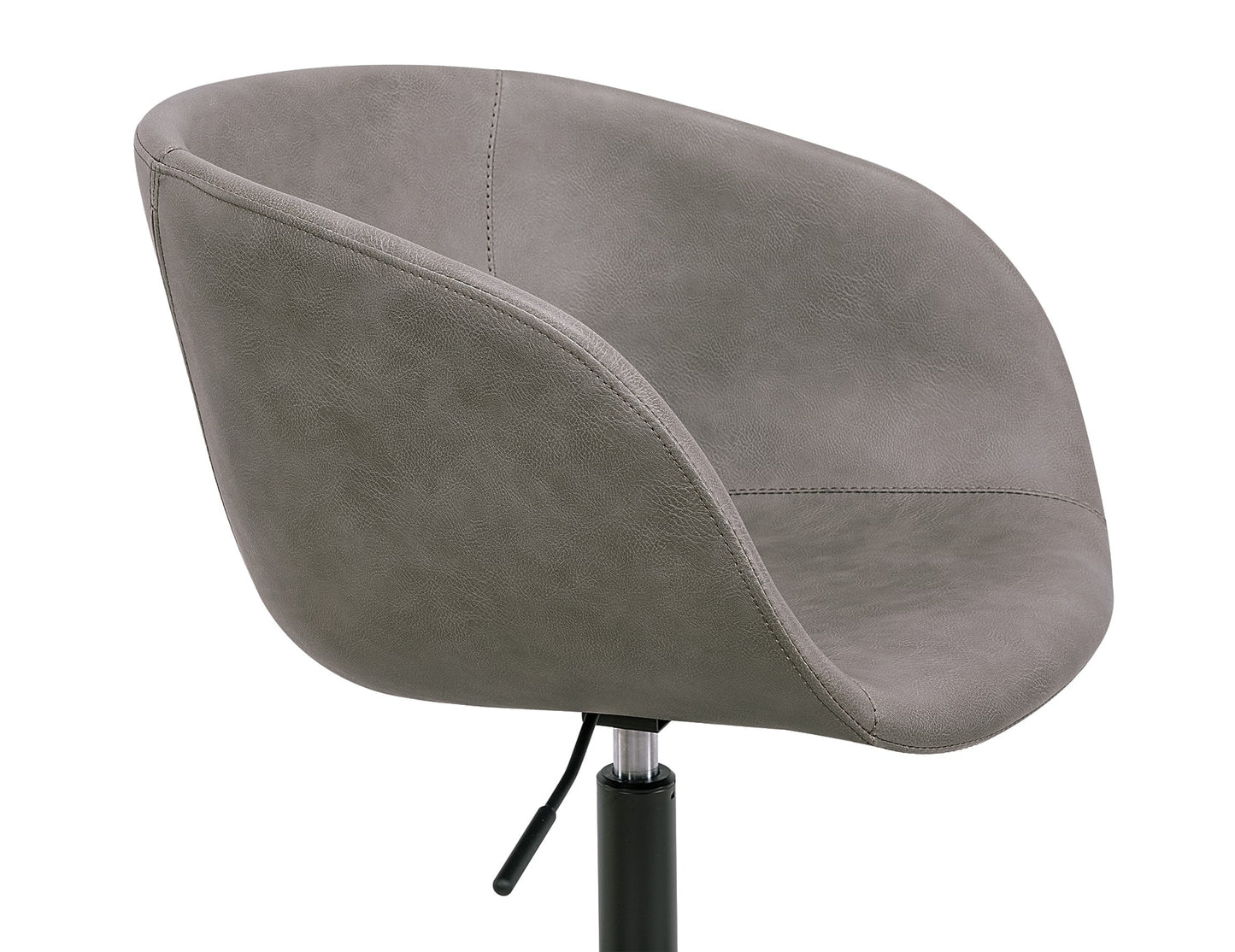 Andorra Tub Office Chair Vintage Grey Seat