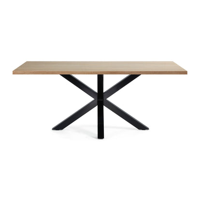 Arya 2m Veneer Dining Table - Black
