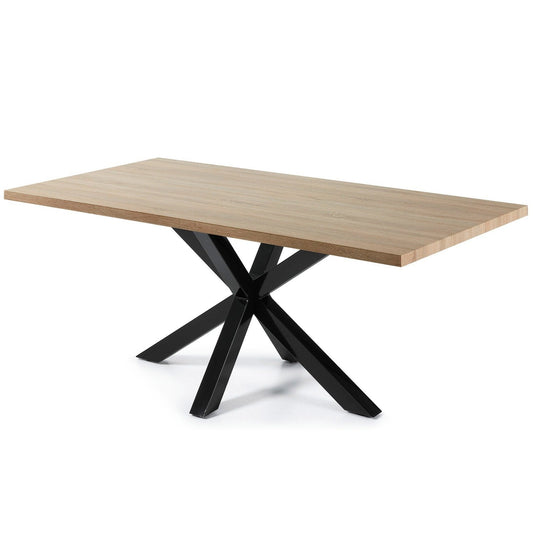 Arya 2m Veneer Dining Table - Black