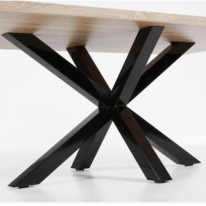 Arya 2m Veneer Dining Table - Black
