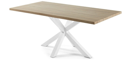 Arya 2m Veneer Dining Table - White