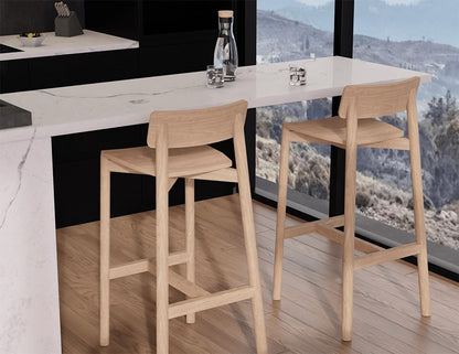 Andi Stool - Natural Finish