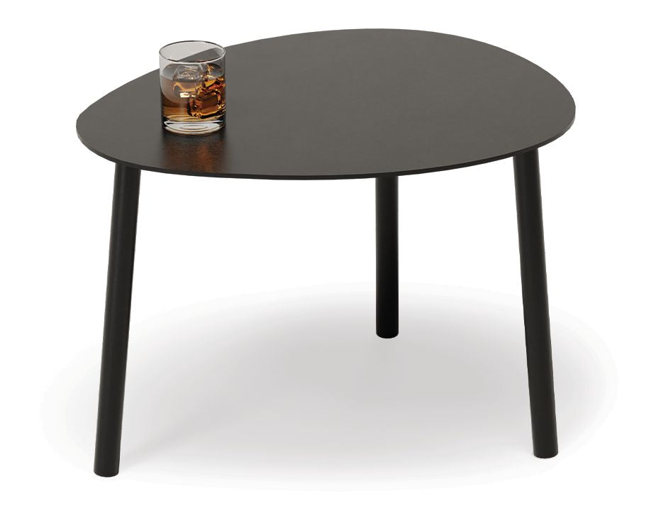 Cetara Side Table - Outdoor - Black