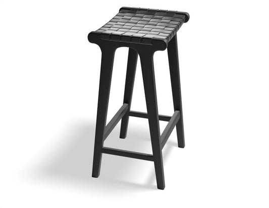 Brooklyn Backless Stool - Black Frame