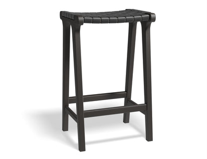 Brooklyn Backless Stool - Black Frame