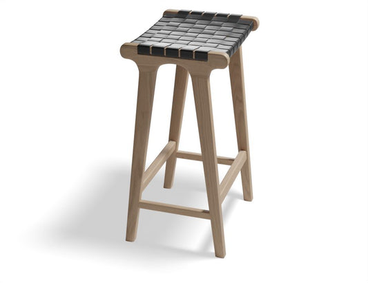 Brooklyn Backless Stool - Natural Frame