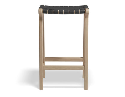 Brooklyn Backless Stool - Natural Frame