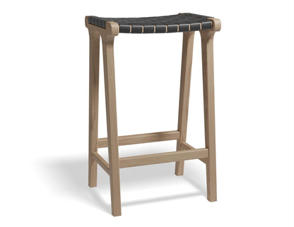 Brooklyn Backless Stool - Natural Frame