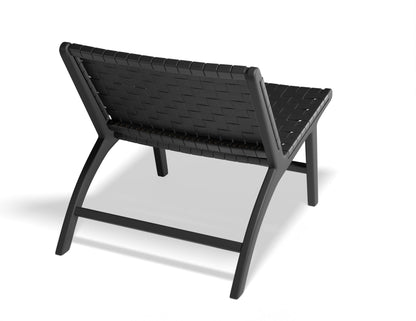 Brooklyn Lounge Chair - Black Frame