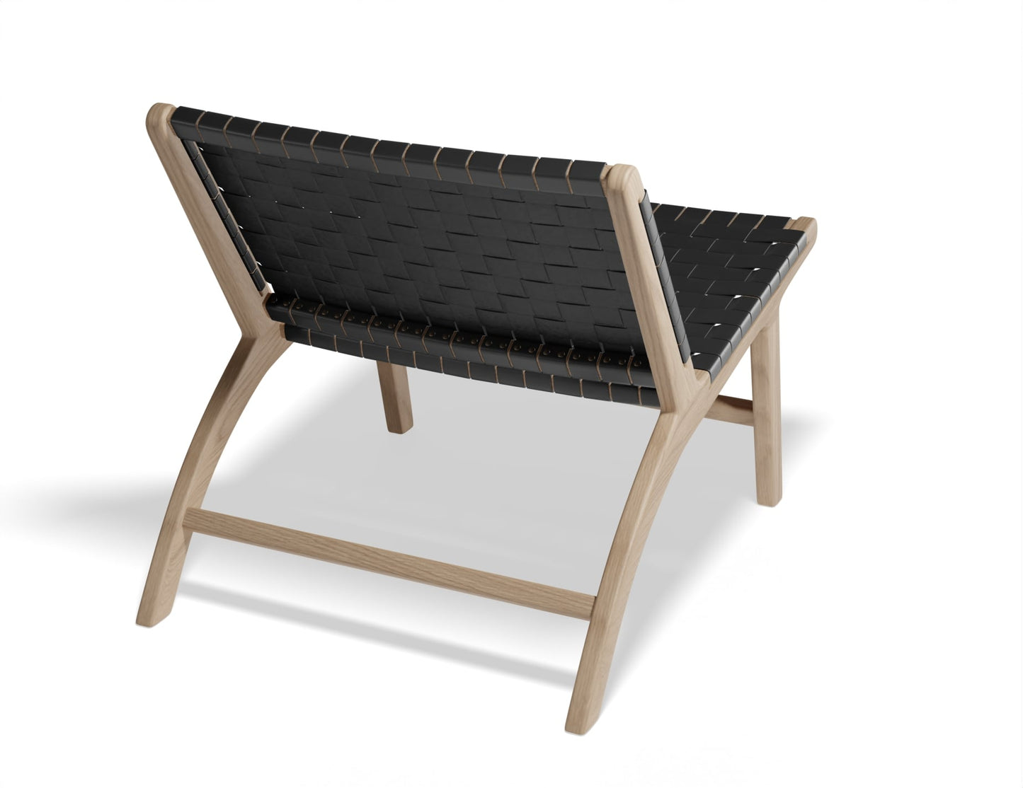 Brooklyn Lounge Chair - Natural Frame