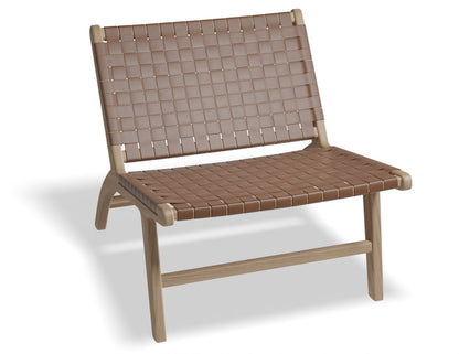 Brooklyn Lounge Chair - Natural Frame