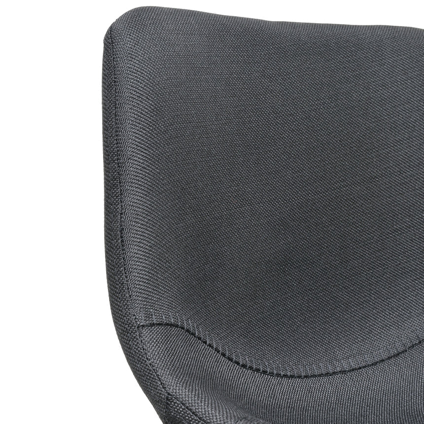 65cm Bar Stool - Black (Set of 2)