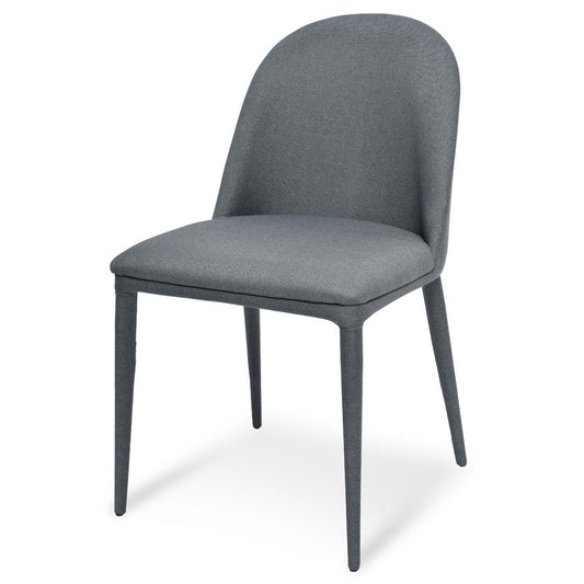 Carter Fabric Dining Chair - Gunmetal Grey - Last One
