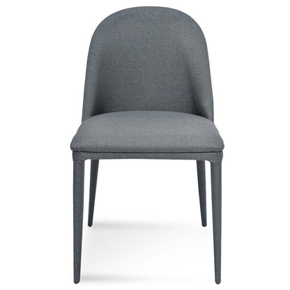 Carter Fabric Dining Chair - Gunmetal Grey - Last One