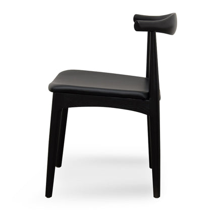 Ex Display - Henrik Dining Chair - Full Black