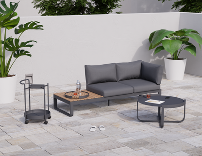 Fino With Sofa Tray Outdoor Modular Sofa