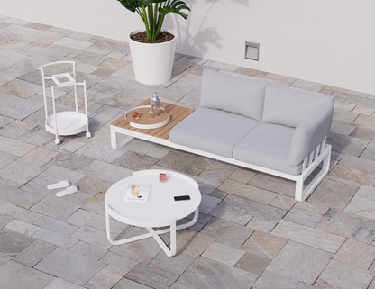 Fino With Sofa Tray Outdoor Modular Sofa