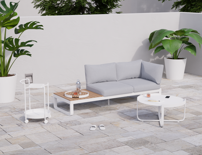 Fino With Sofa Tray Outdoor Modular Sofa