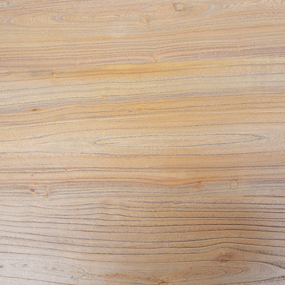 Reclaimed Elm Wood 170cm Dining Table - Rustic Natural