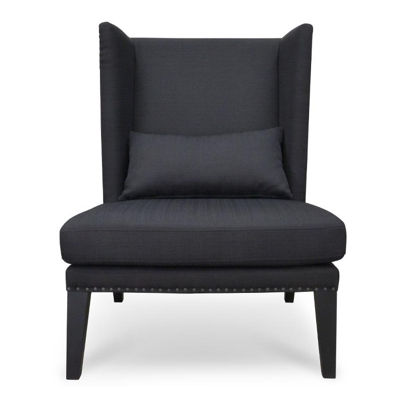 Lounge Chair in Black