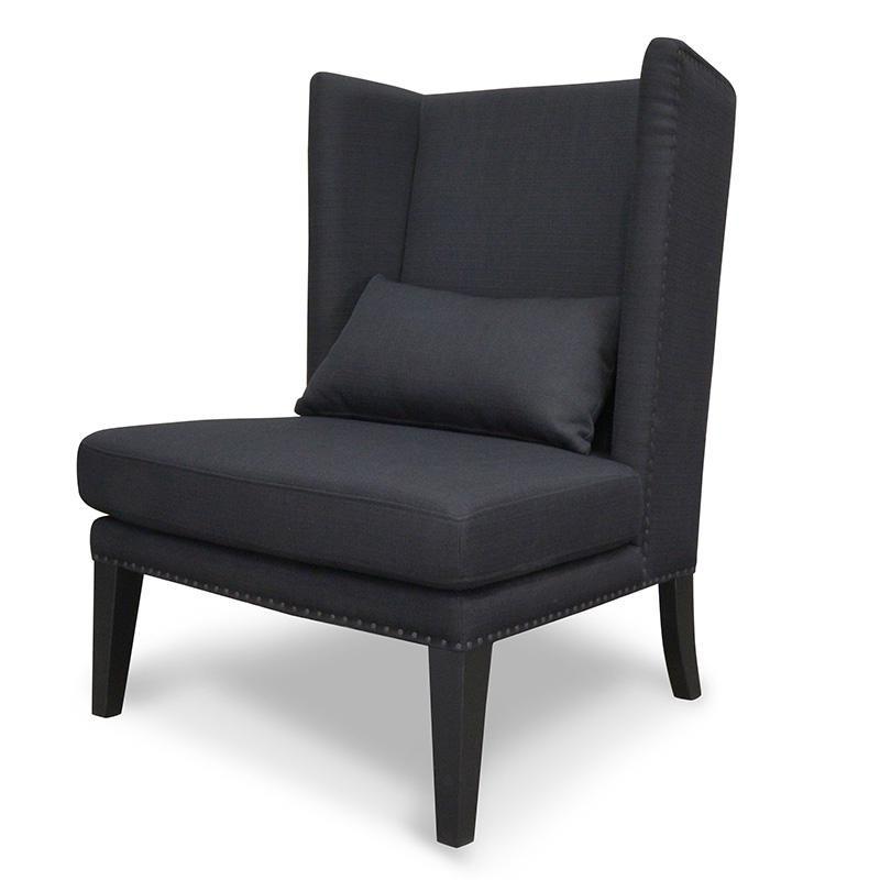 Lounge Chair in Black