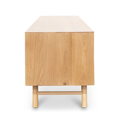 2.1m Entertainment TV Unit - Natural