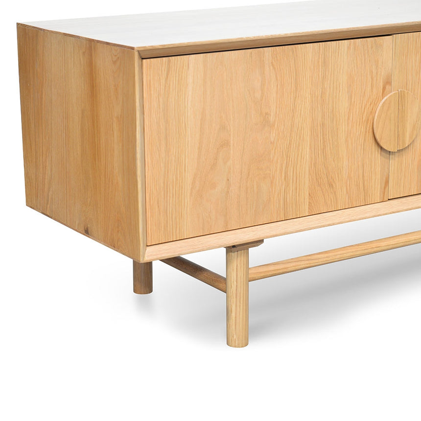 2.1m Entertainment TV Unit - Natural