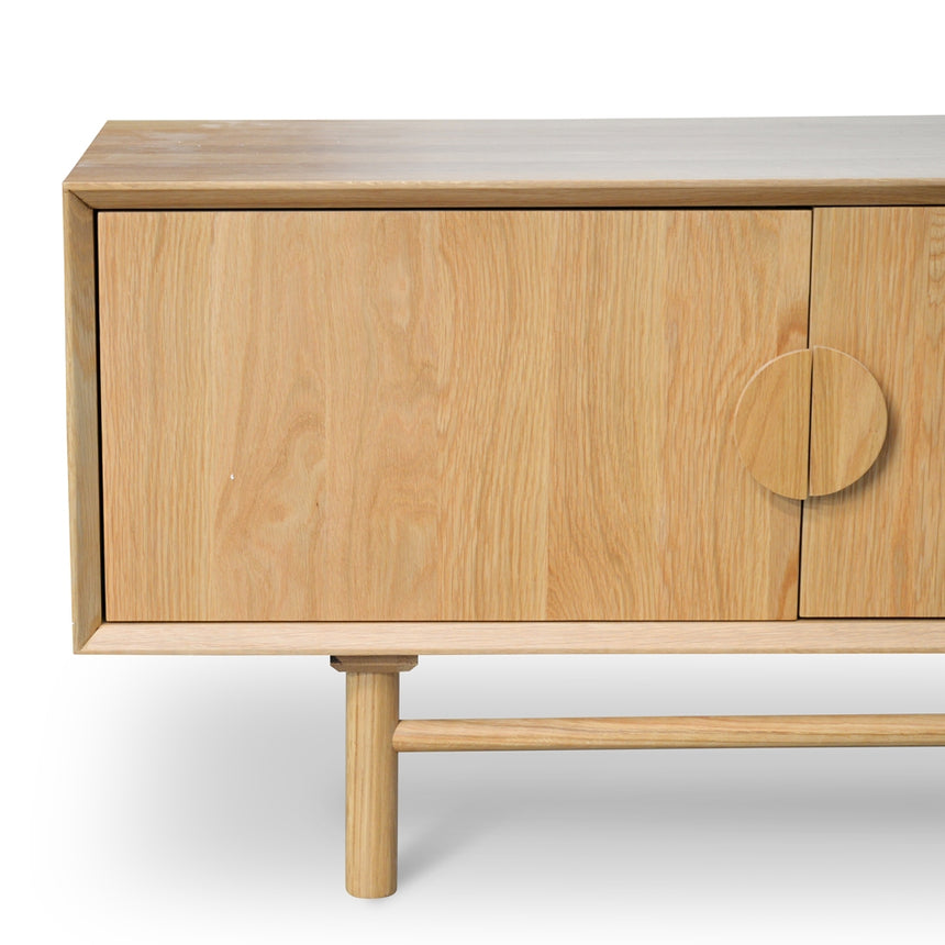 2.1m Entertainment TV Unit - Natural