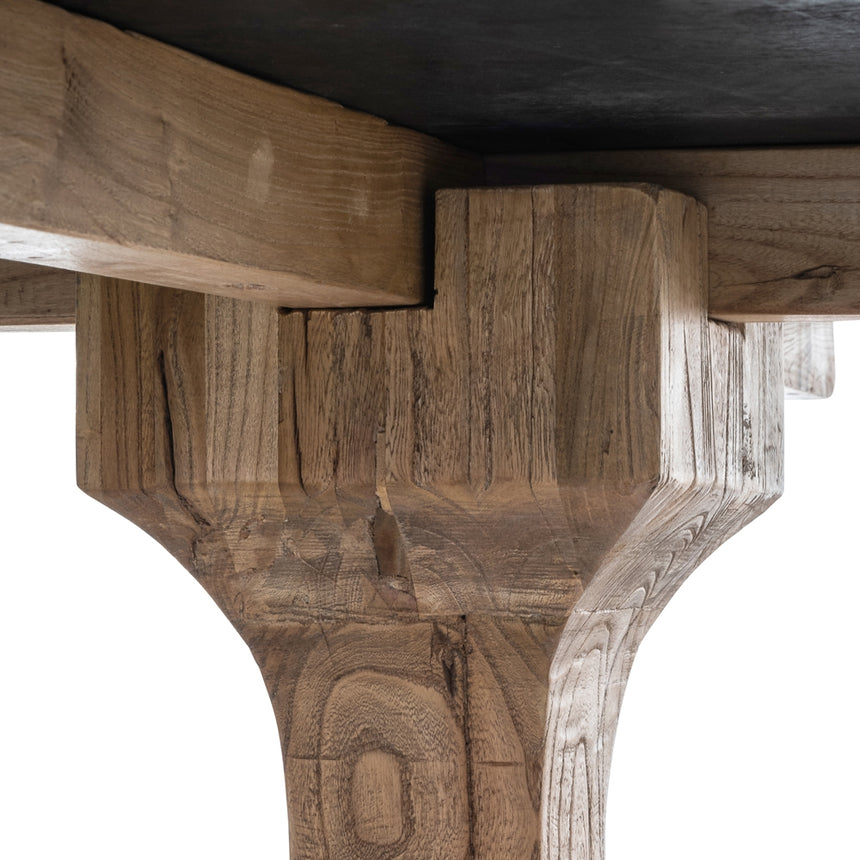 Round Dining Table 140cm - Rustic Natural