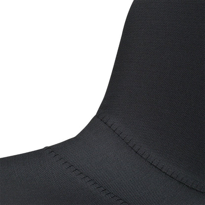 Bar Stool in Black Fabric (Set of 2)