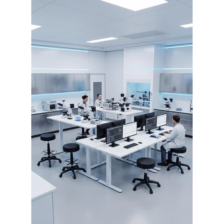 Elev8 Electric Sit to Stand Desk – office setting