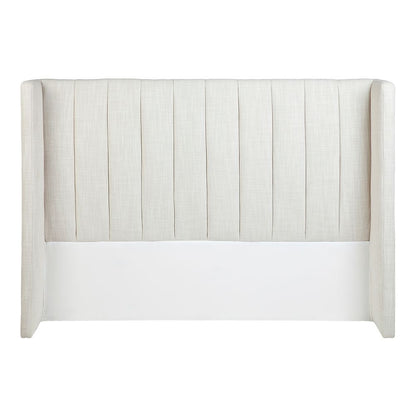 Central Park Queen Bedhead - Natural Linen