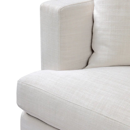 Birkshire Loose Cover 3 Seater Sofa - Off White Linen