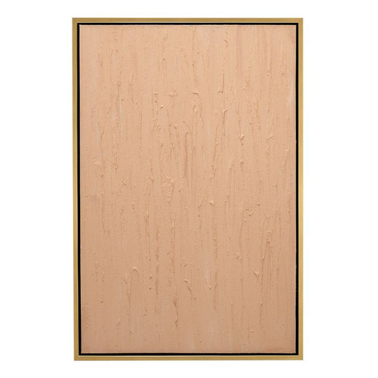 Pintura Rugosa Peach Series Canvas Painting