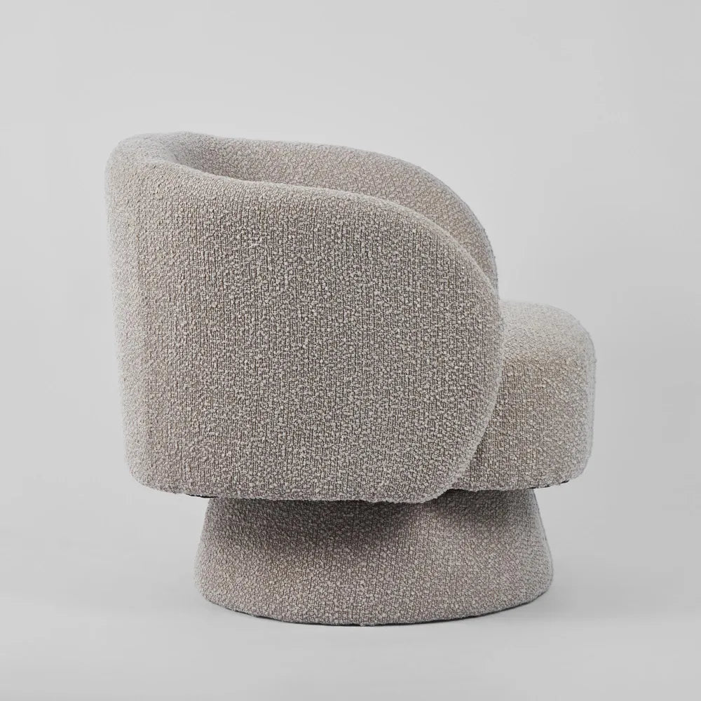 Selena Swivel Chair - Beige