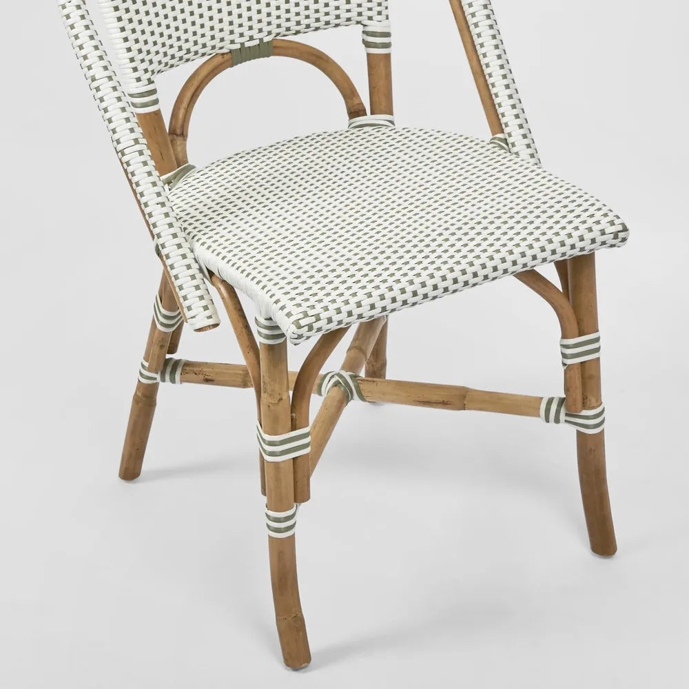 Riviera Rattan Dining Chair - Grey