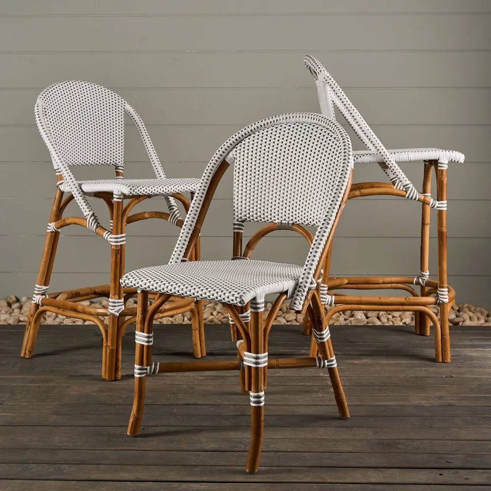 Riviera Rattan Dining Chair - Grey