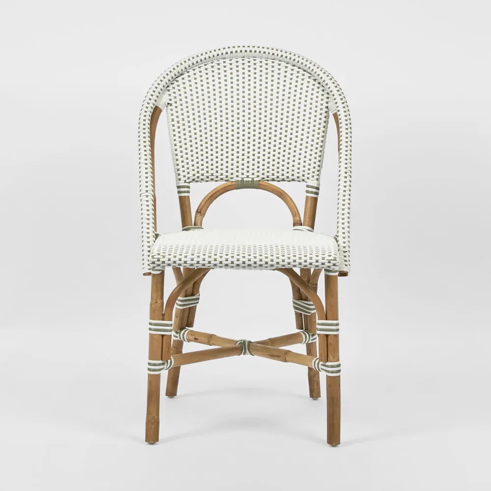 Riviera Rattan Dining Chair - Grey